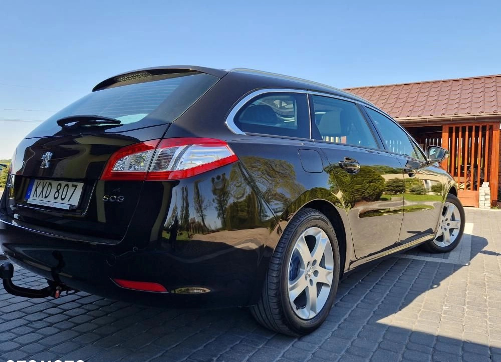 Peugeot 508 cena 36500 przebieg: 172000, rok produkcji 2015 z Pogorzela małe 277